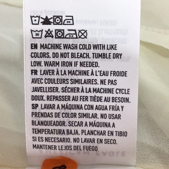 American Eagle Boho Smocked Babydoll Blouse Women’s Size XXL NEW - Picture 7 of 7